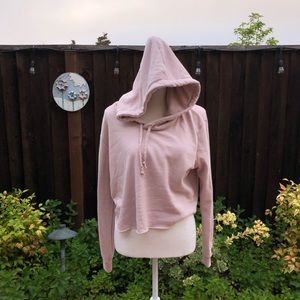 BRANDY MELVILLE baby pink hoodie